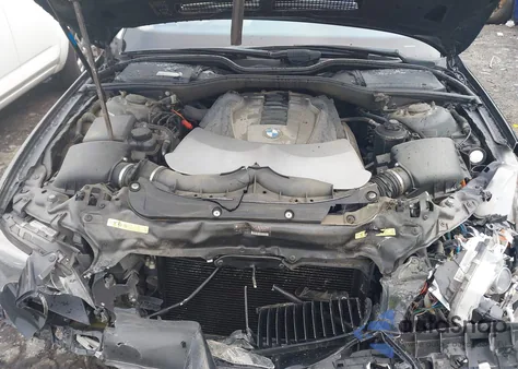 2007 BMW 750Li z USA, uszkodzony, nr VIN WBAHN83517DT71095